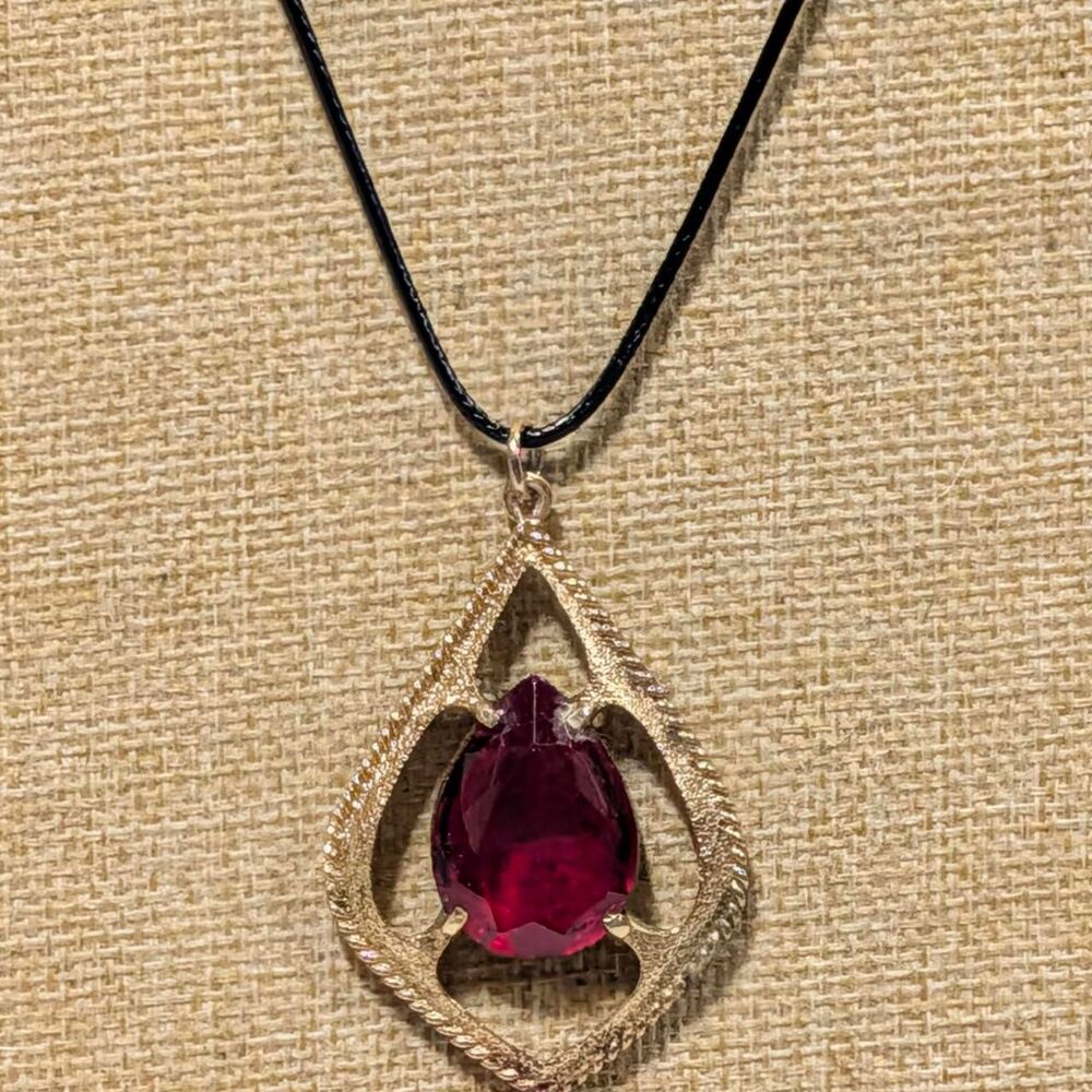 Red Gemstone Pendant